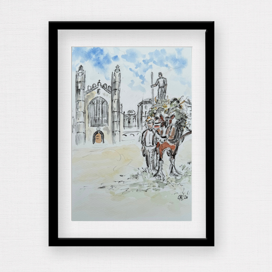 King”s College haymaking - Pocket of Art