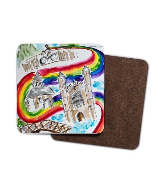 Artistic Coaster Cambridge Rainbow