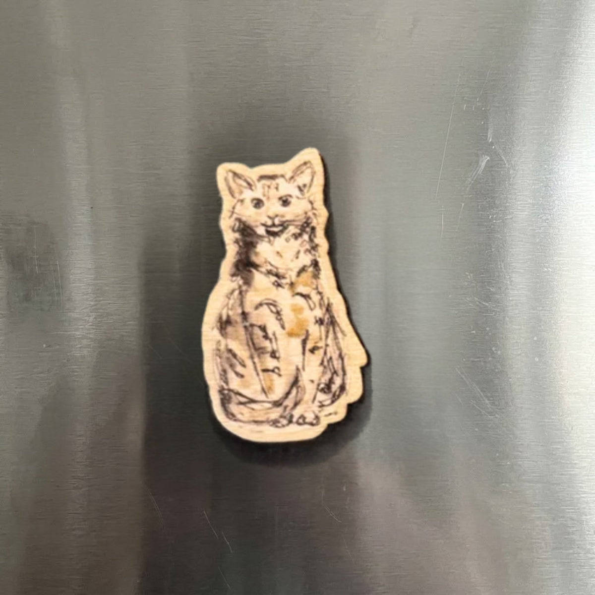 Petite Cat Magnet