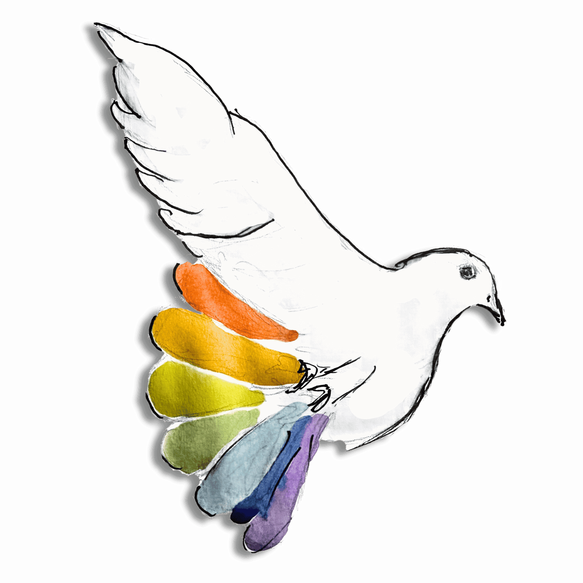 Teddy with Dove