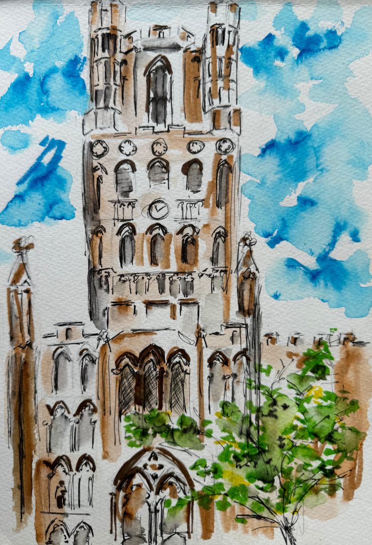 Ely Cathedral - Pocket of Art Watercolour
