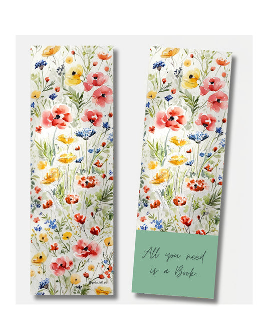 Bookmark Wild Meadow Pocket of Art