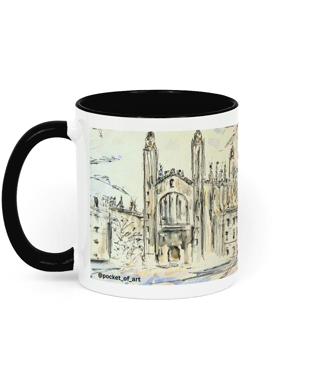 Mug with Kings College in the Snow