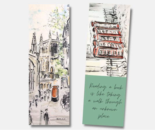 Bookmark Cambridge Scenes Pocket of Art