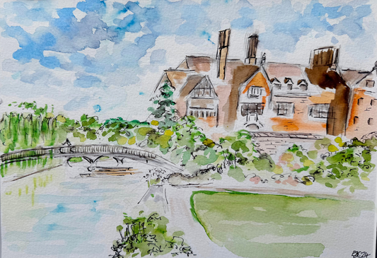 Trinity Hall Riverside, Cambridge UK