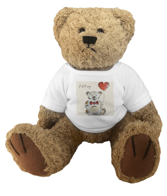 Teddy with Balloon Heart T-Shirt