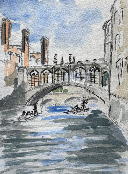 Cambridge Bridge of Sighs Punting