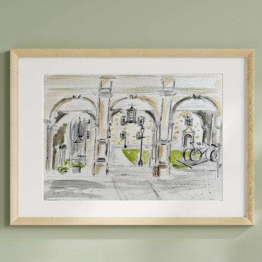 Cambridge College Arches