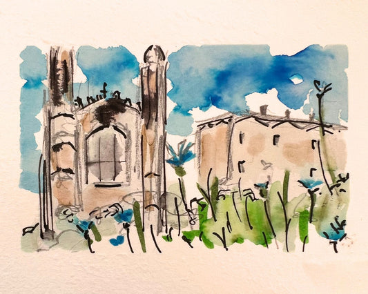 King's College, Cambridge spring view