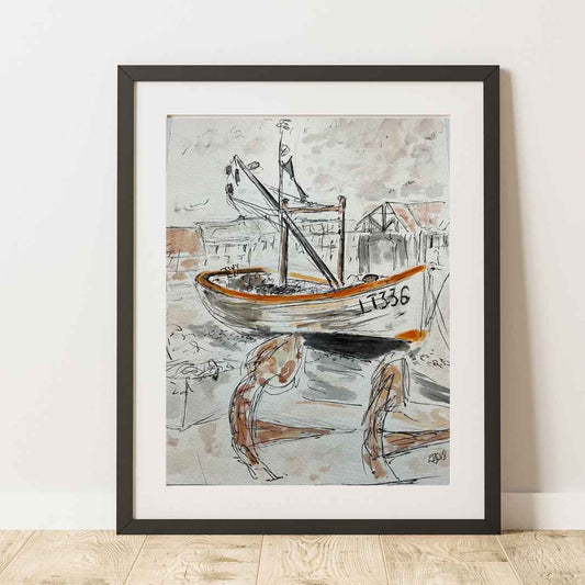 Fishing Boat in Aldeburgh, Suffolk