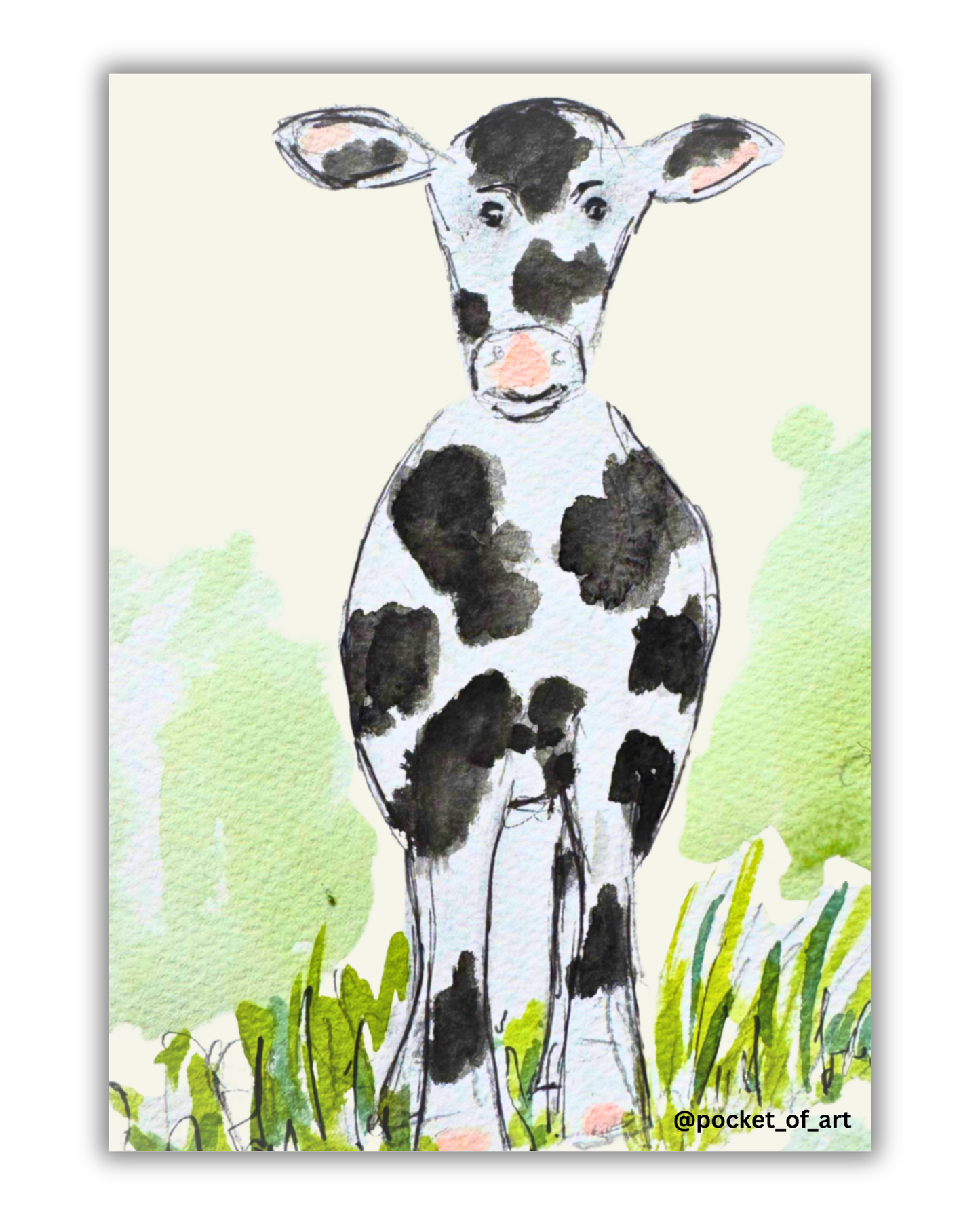Mildred Calf Print