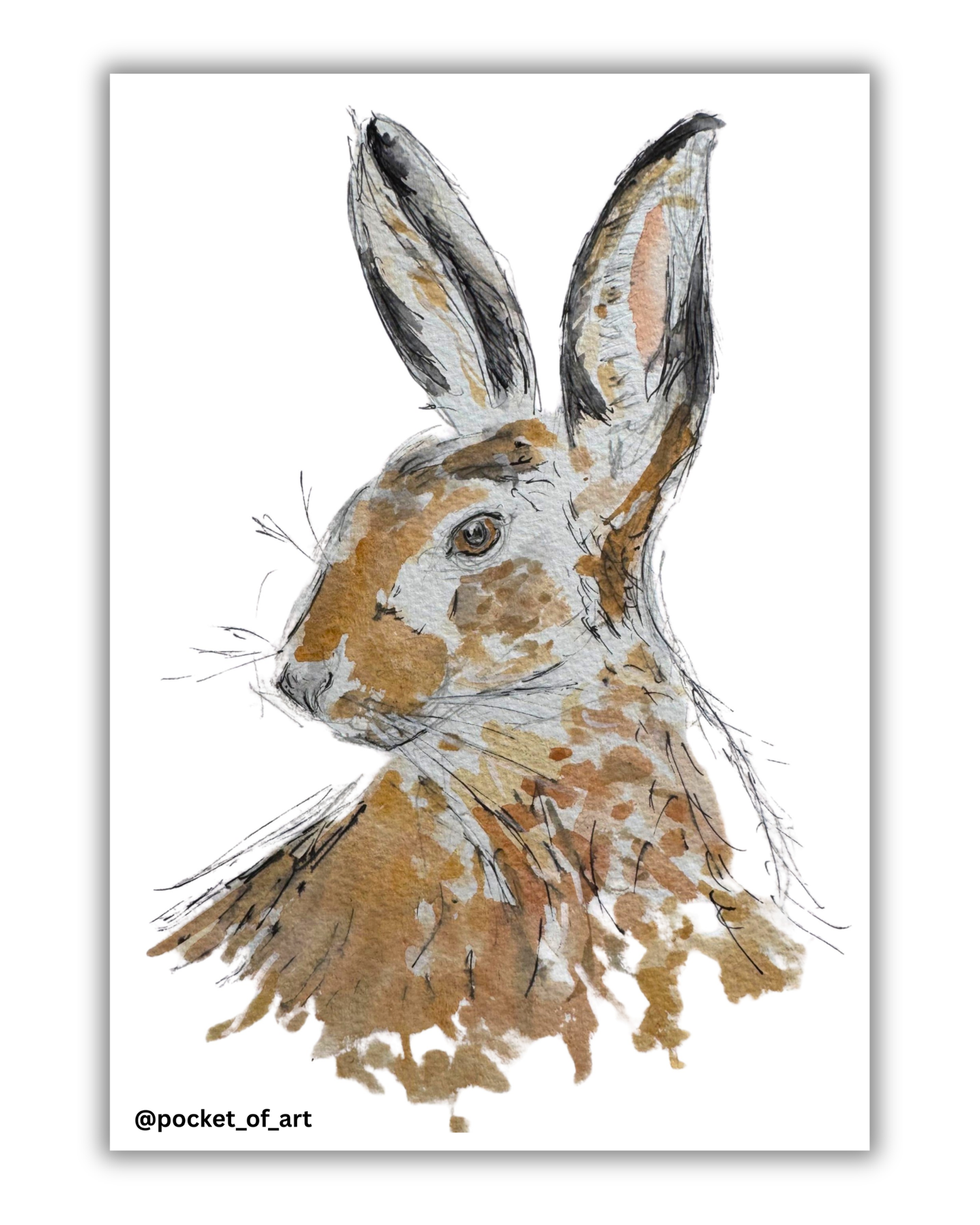 Hare Print