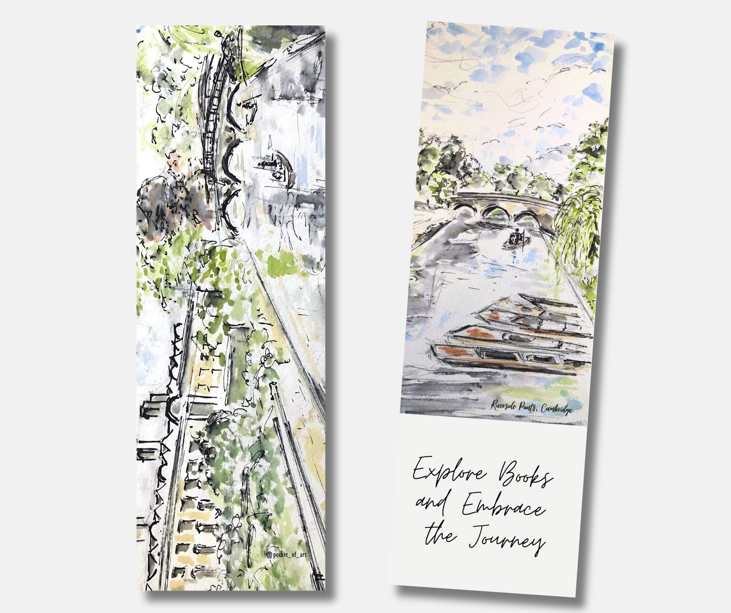 Bookmark Riverside Cambridge Pocket of Art