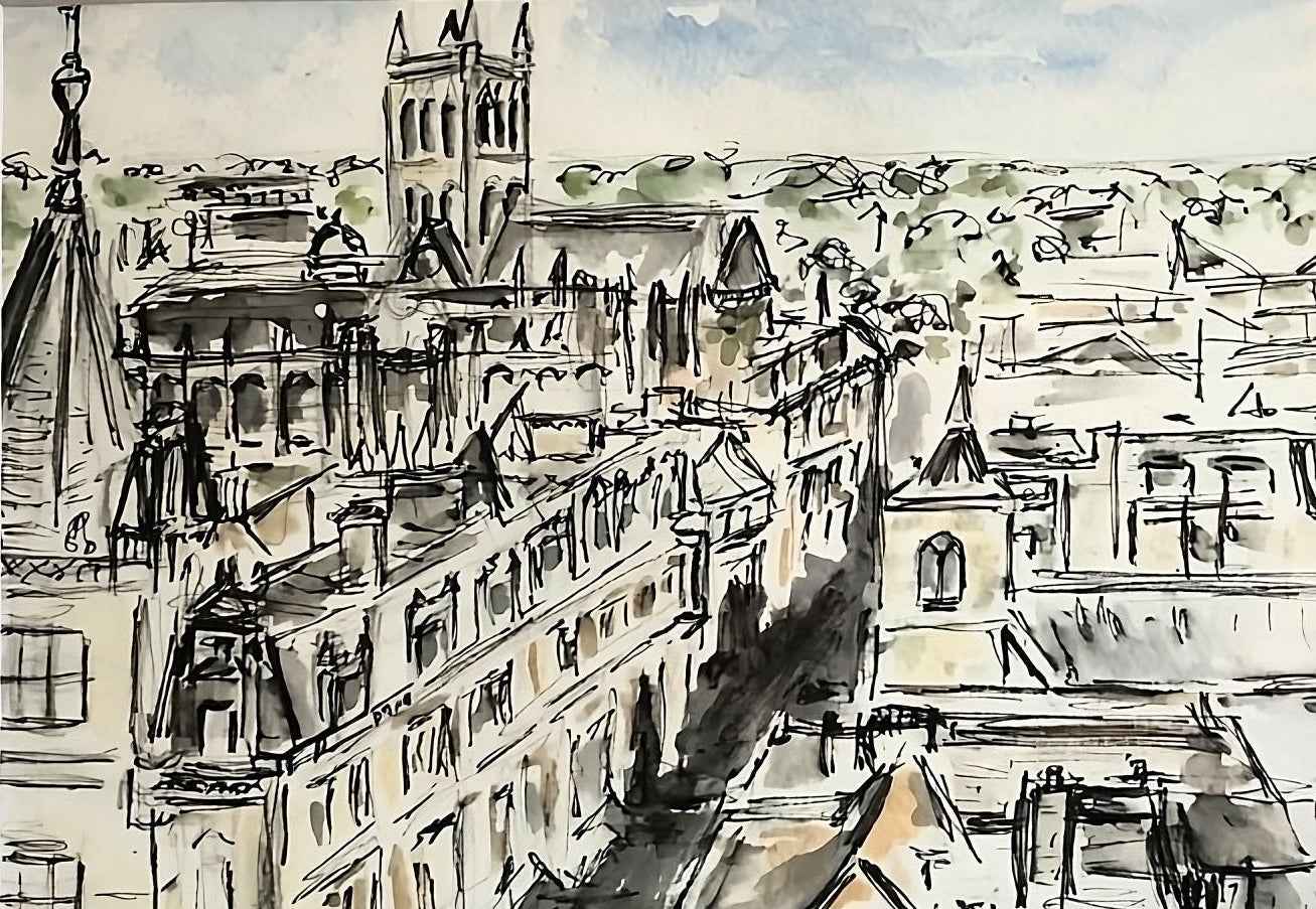 View from the tower of Great St Mary's - Cambridge - Pocket of Art