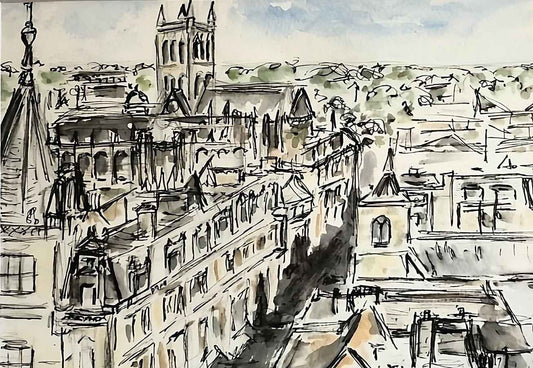 View from the tower of Great St Mary's - Cambridge - Pocket of Art