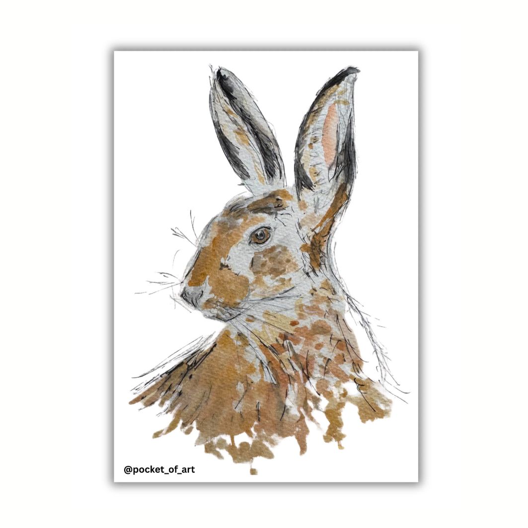 Hare Print