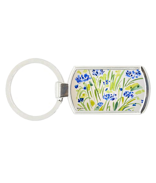 Cornflowers Keyring