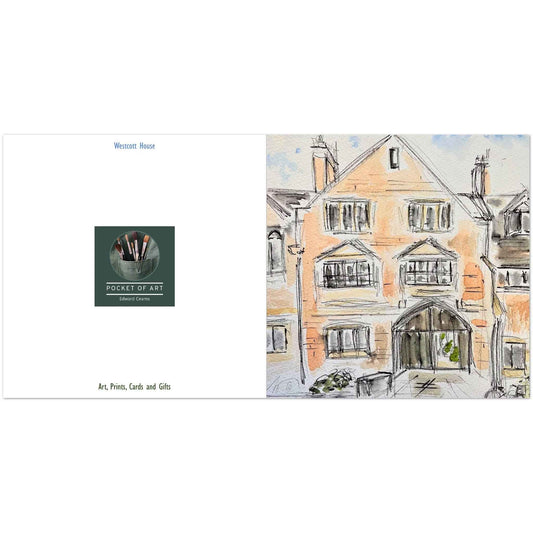 Westcott House Greeting Cards (Pack of 10) with Envelopes