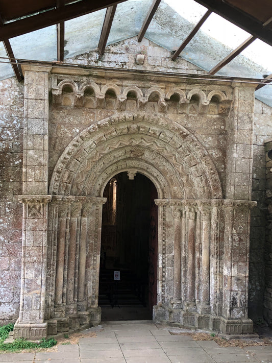 Monastery on the Camino - Pocket of Art Watercolour