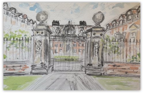 St Catherine's College Postcard