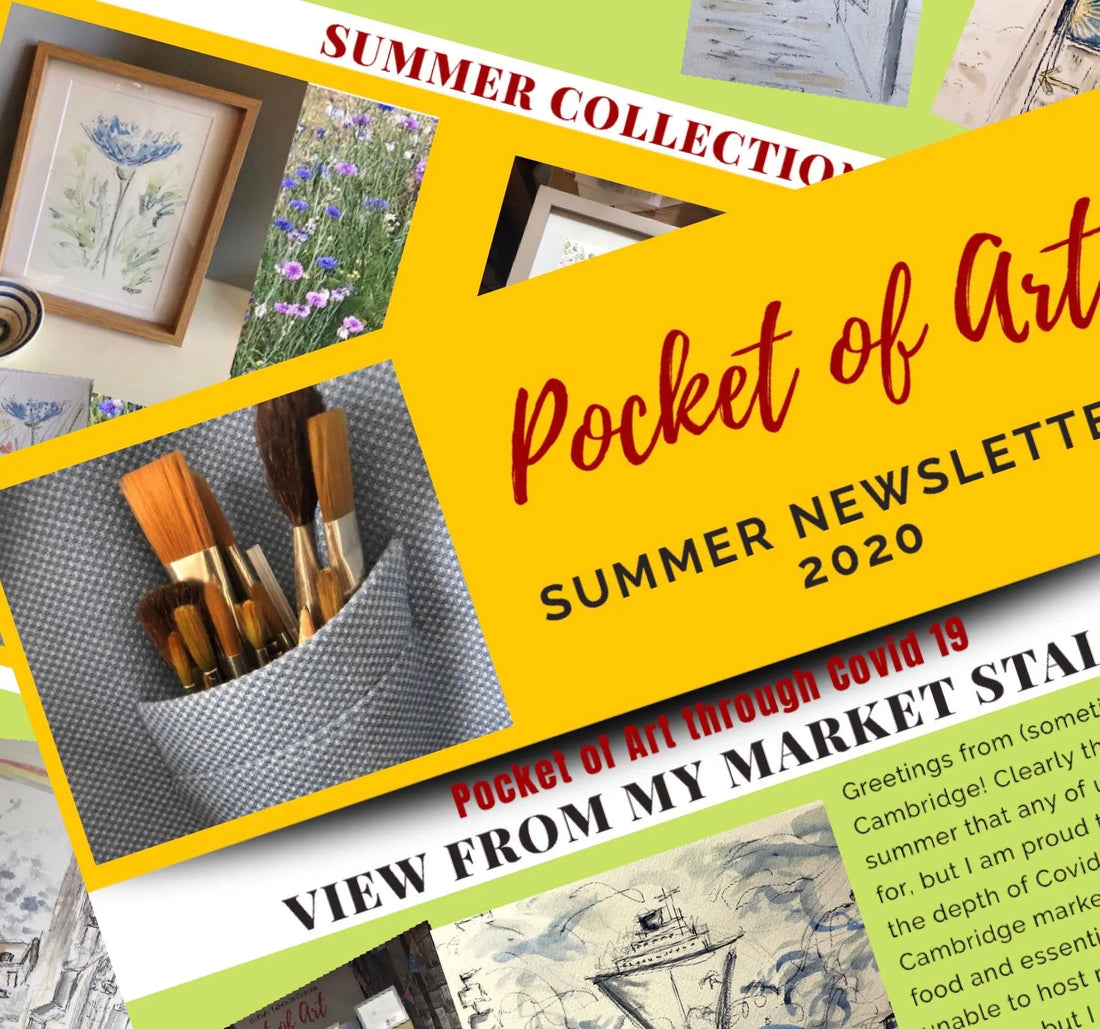 Summer Newsletter 2020 Pocket of Art