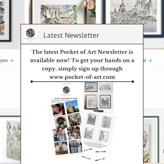 End of Summer News! Pocket of Art