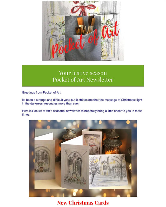 Seasonal News from Pocket of Art Pocket of Art