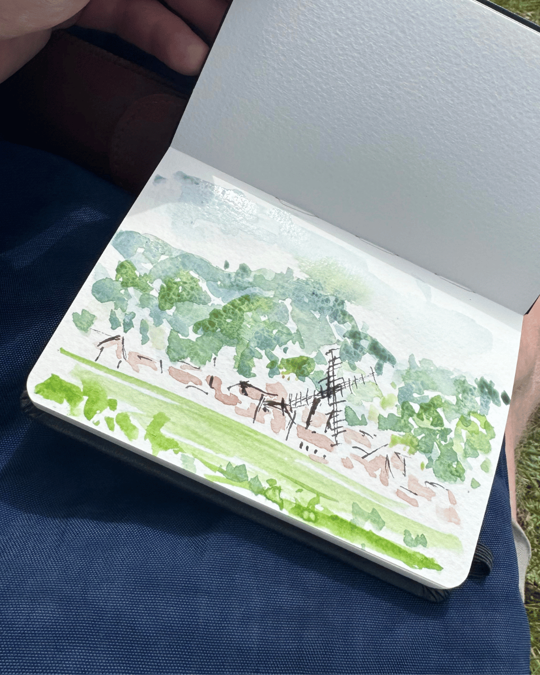 Pocket Sketch of a view