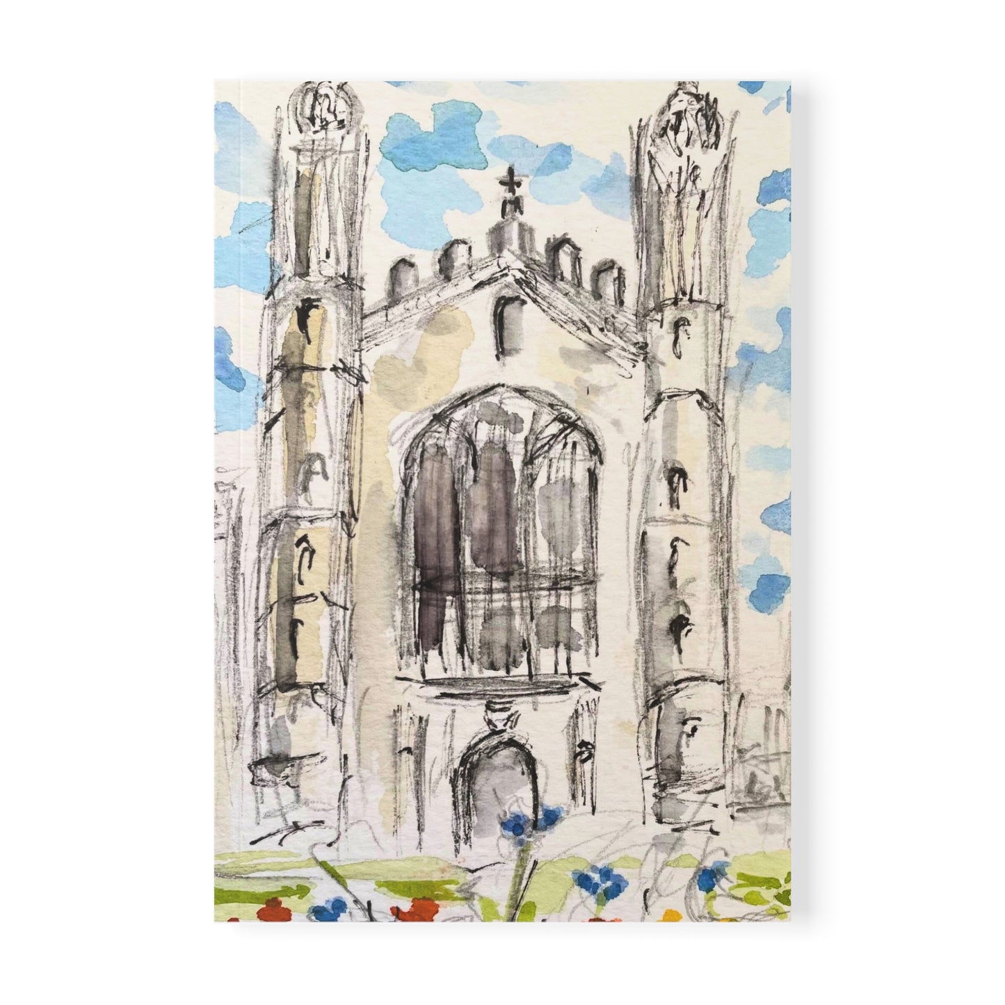 A5 Softcover Notebook - King's College, Cambridge