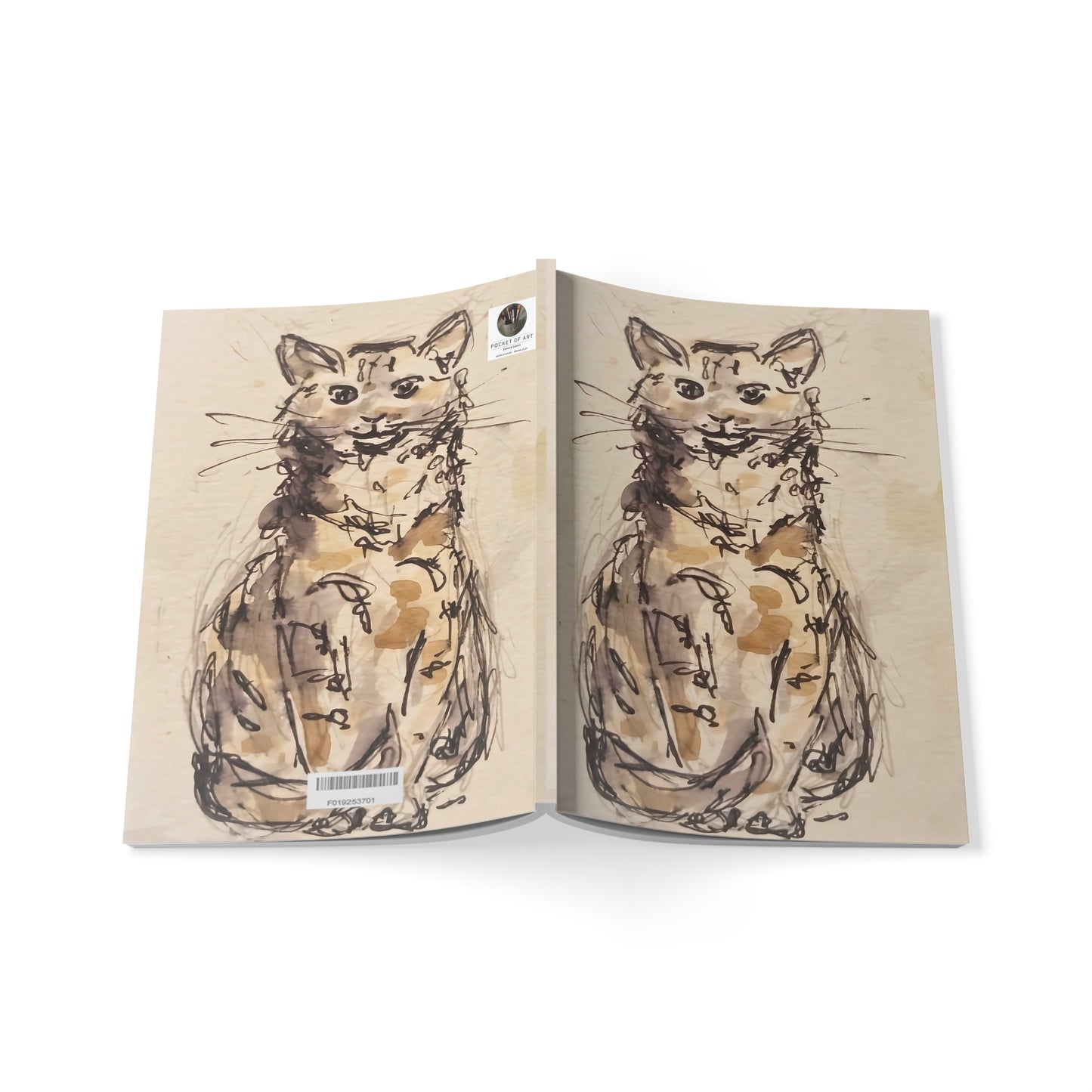 A5 Softcover Notebook - Petite Cat