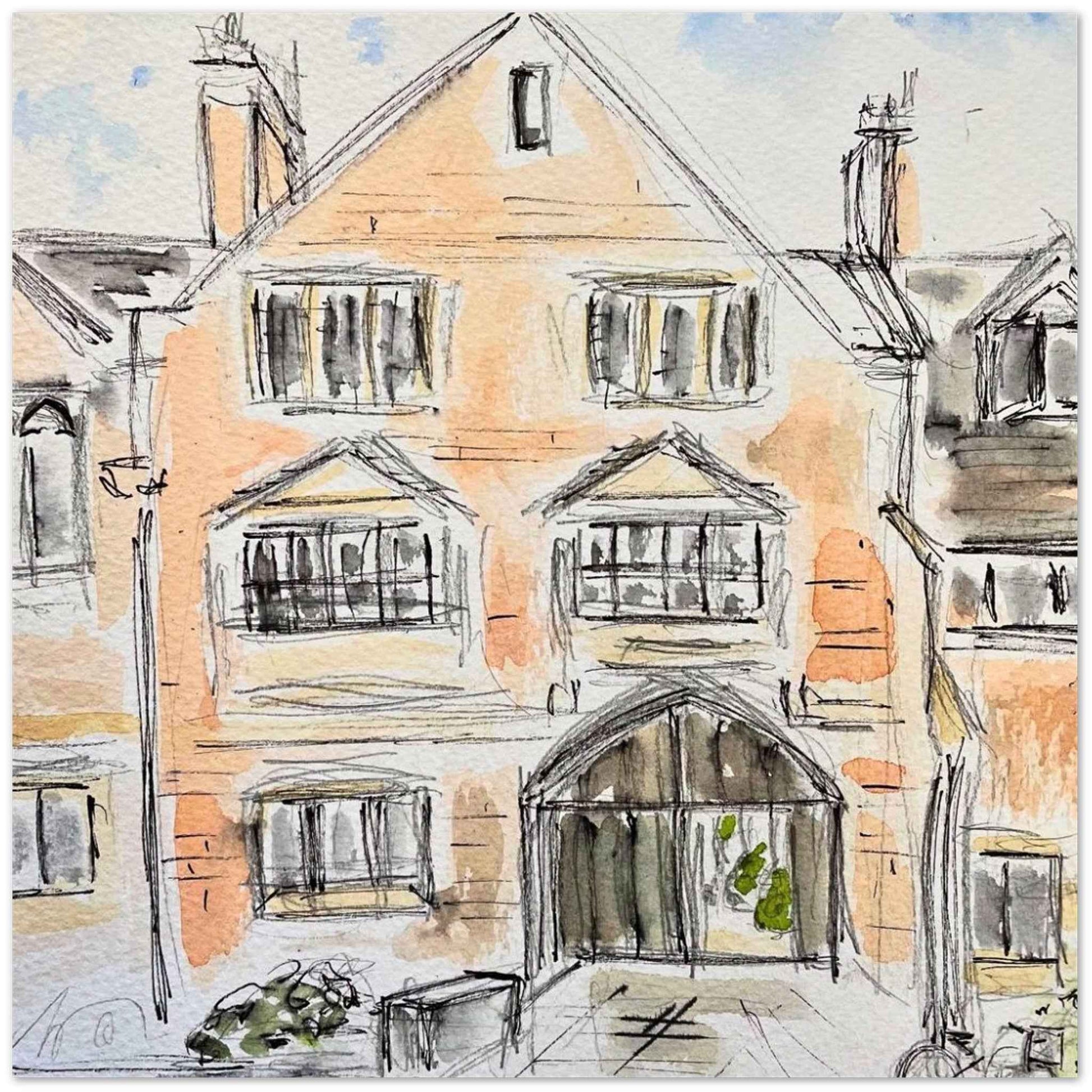 Westcott House Greeting Cards (Pack of 10) with Envelopes