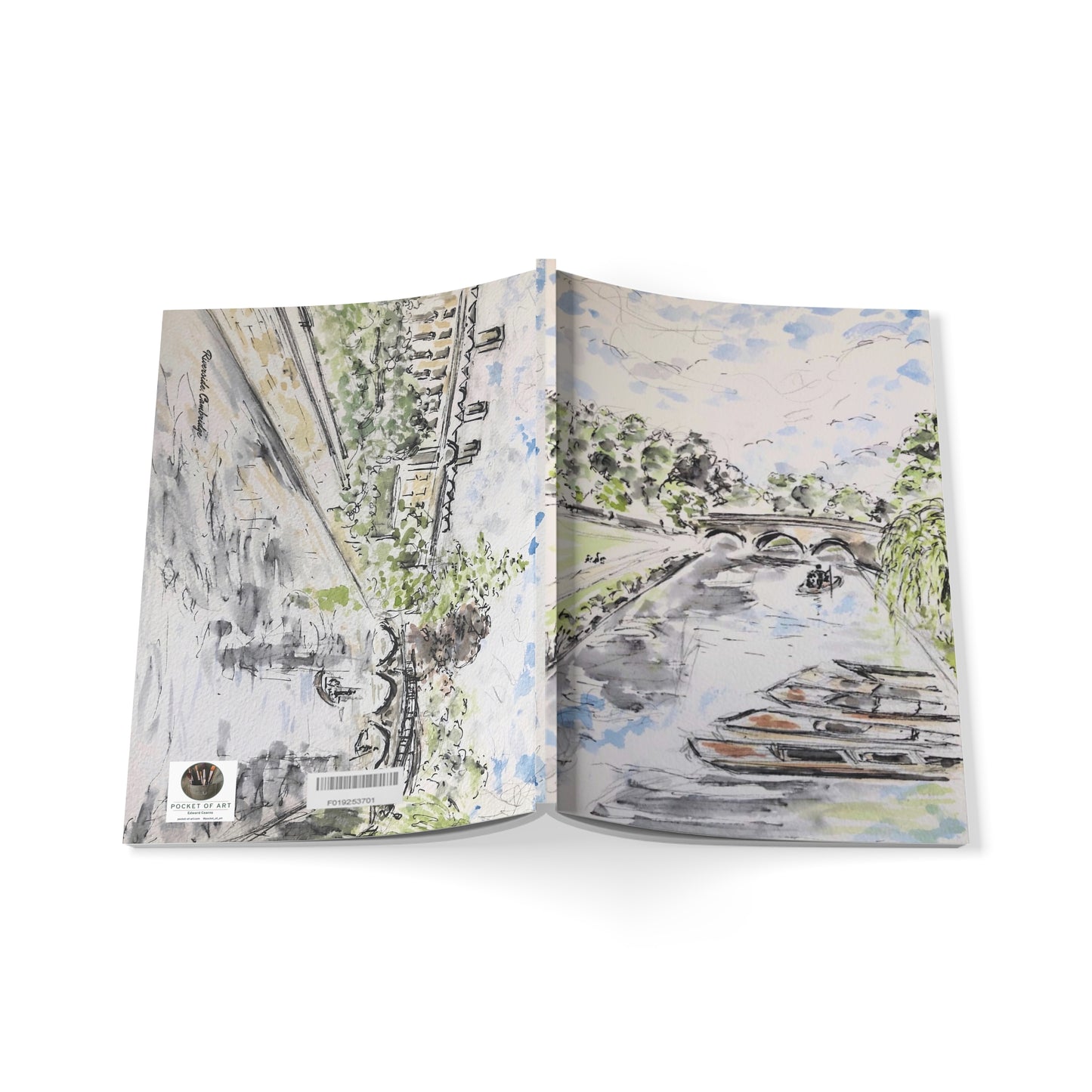 A5 Softcover Notebook - Cambridge Riverside