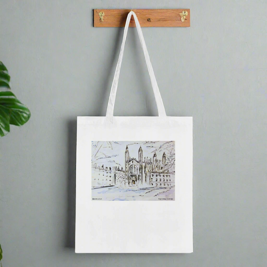 Tote Bag - Kings College Winter Scene