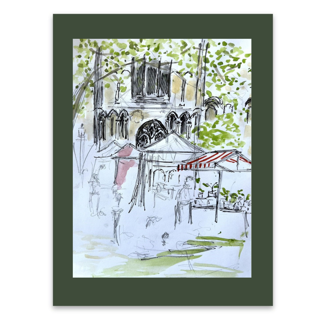 Ely Fair watercolour