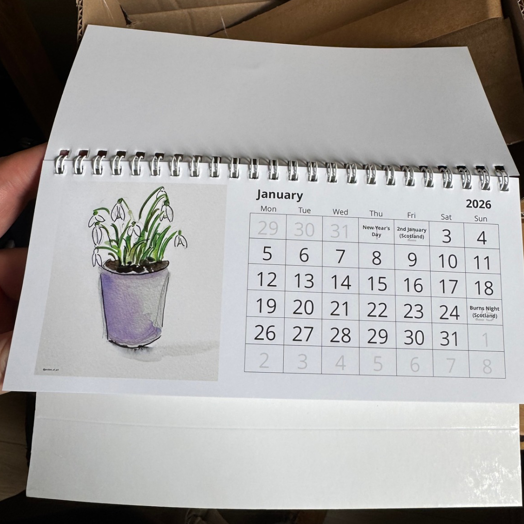 2026 Pocket of Art Calendar