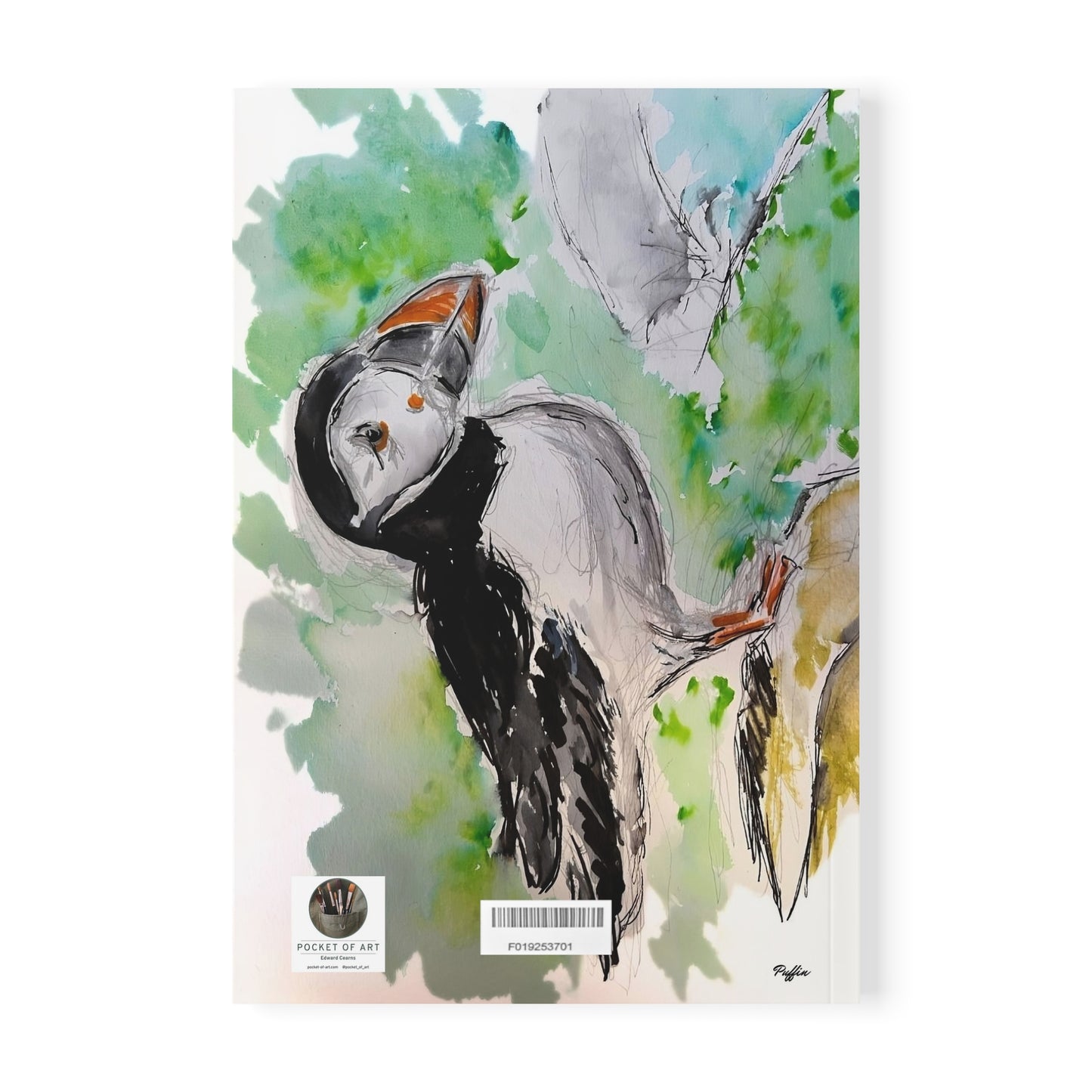 A5 Softcover Notebook - Puffin