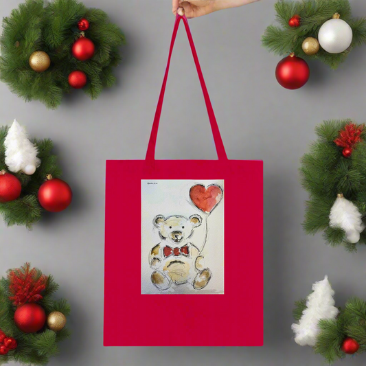 Tote Bag - Teddy with heart