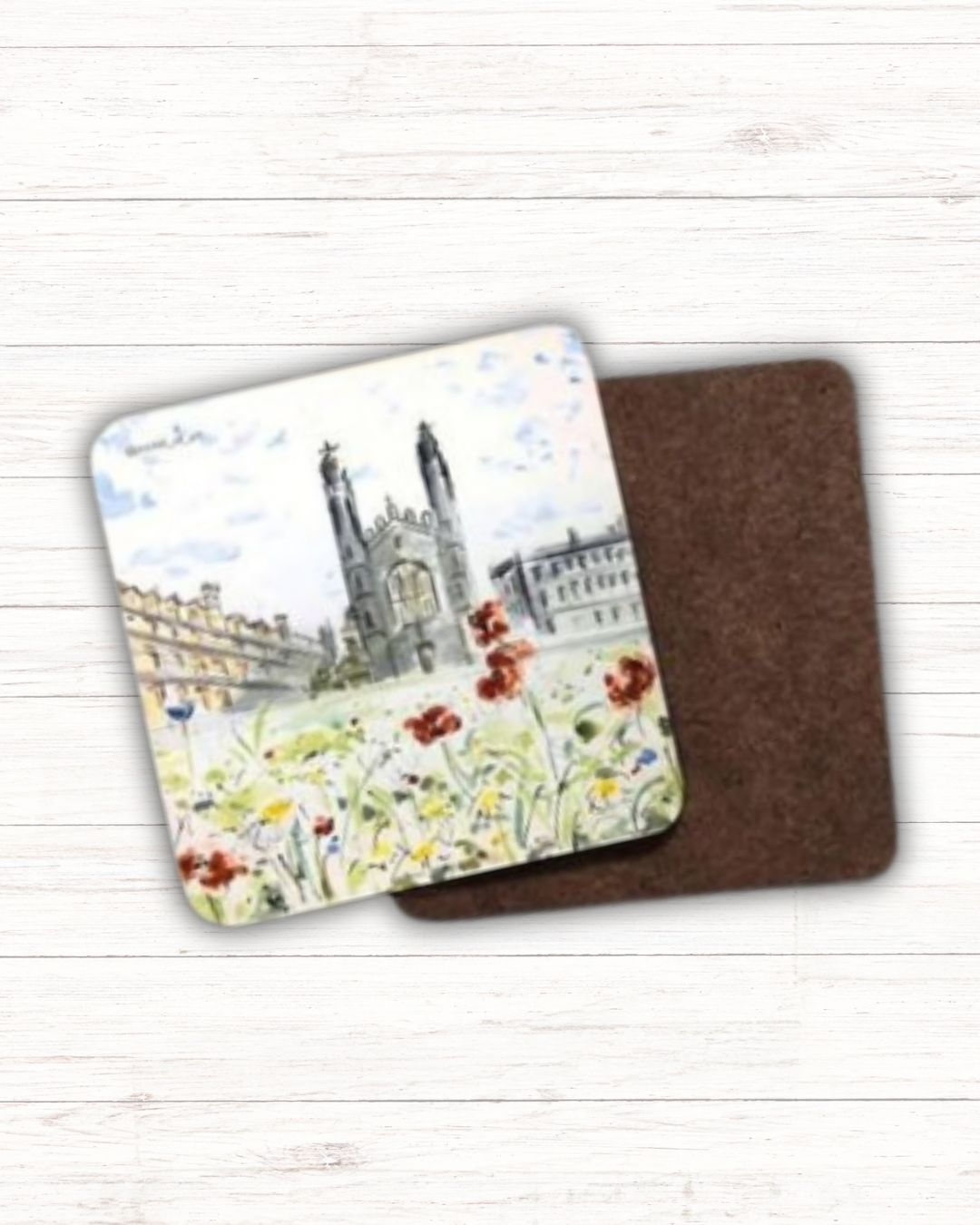 Artistic Coaster King's College Cambridge