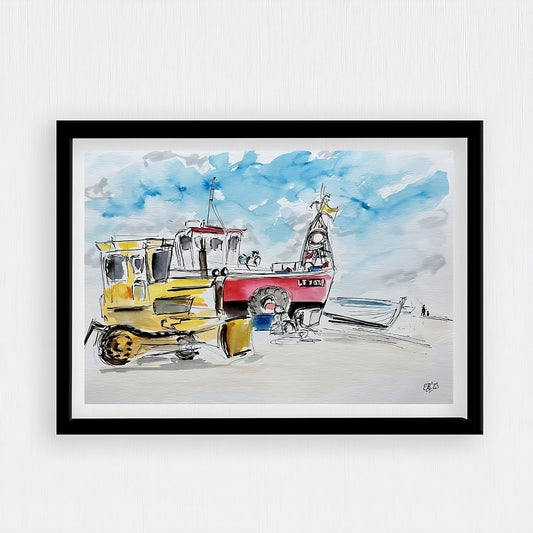 Aldeburgh by the sea - Pocket of Art Watercolour