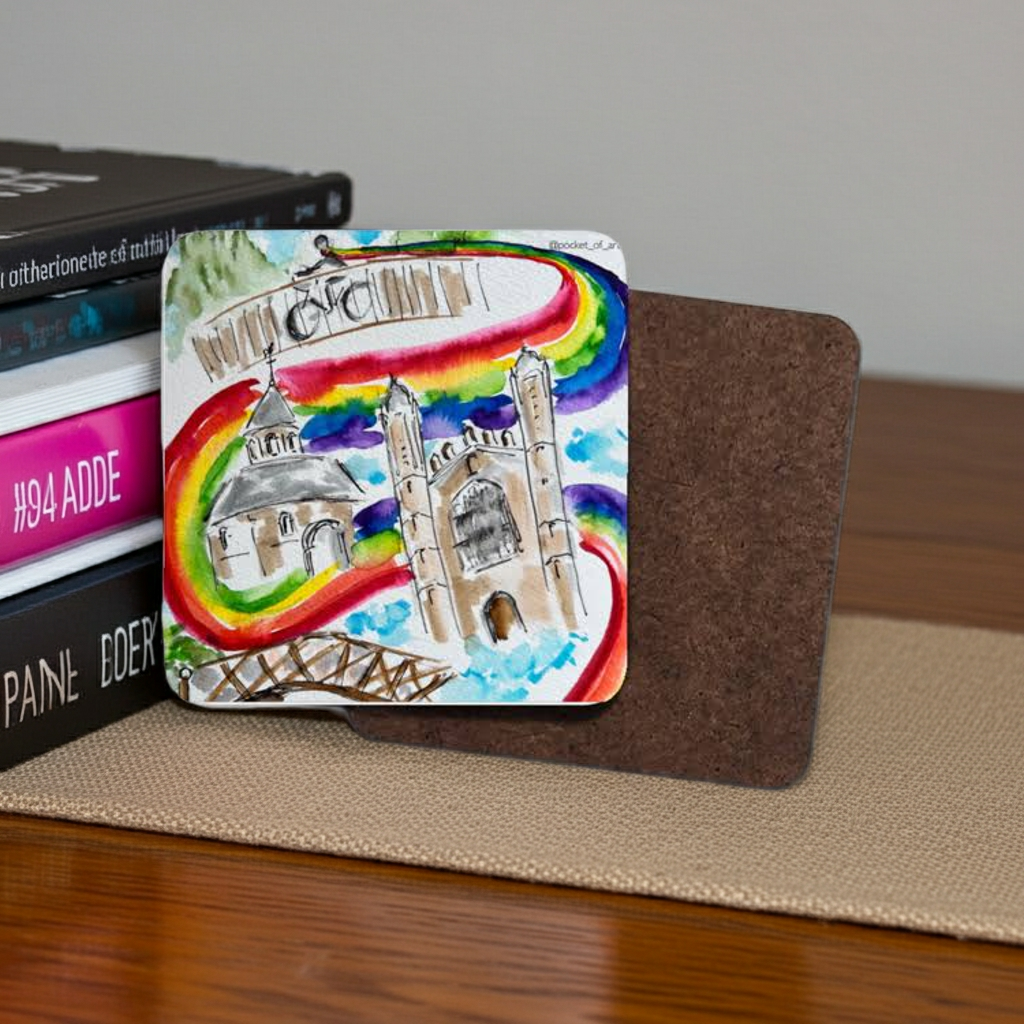 Artistic Coaster Cambridge Rainbow