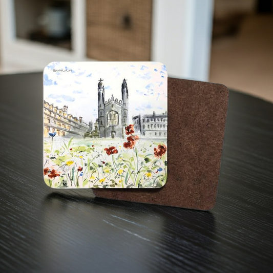 Artistic Coaster King's College Cambridge