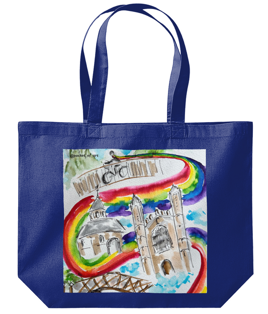 Tote Bag Cambridge Rainbow
