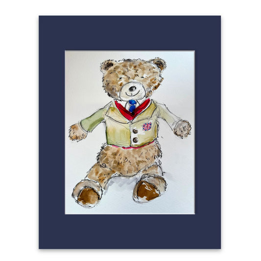 Teddy Edgar Watercolour