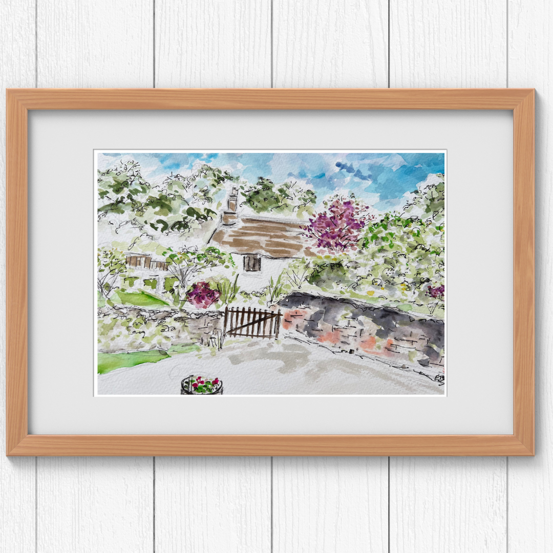 Cottage life - Pocket of Art Watercolour