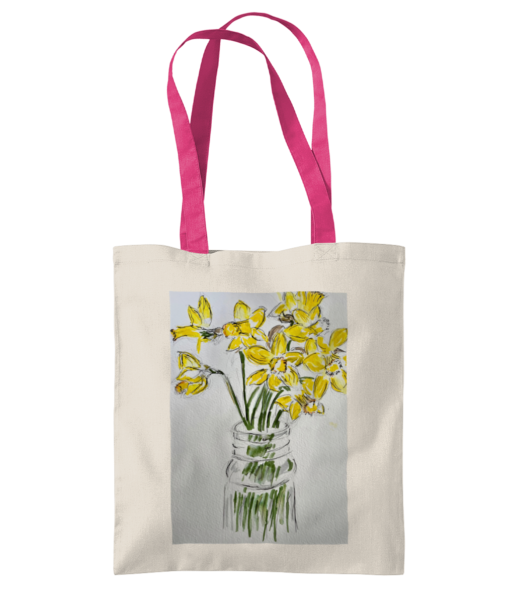 Tote Bag - Daffodils in a Jar