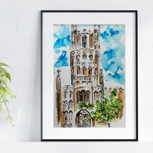 Ely Cathedral - Pocket of Art Watercolour