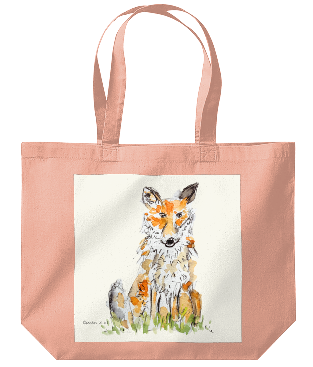 Tote Bag Felix Fox - Rose