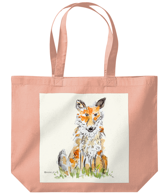 Tote Bag Felix Fox - Rose