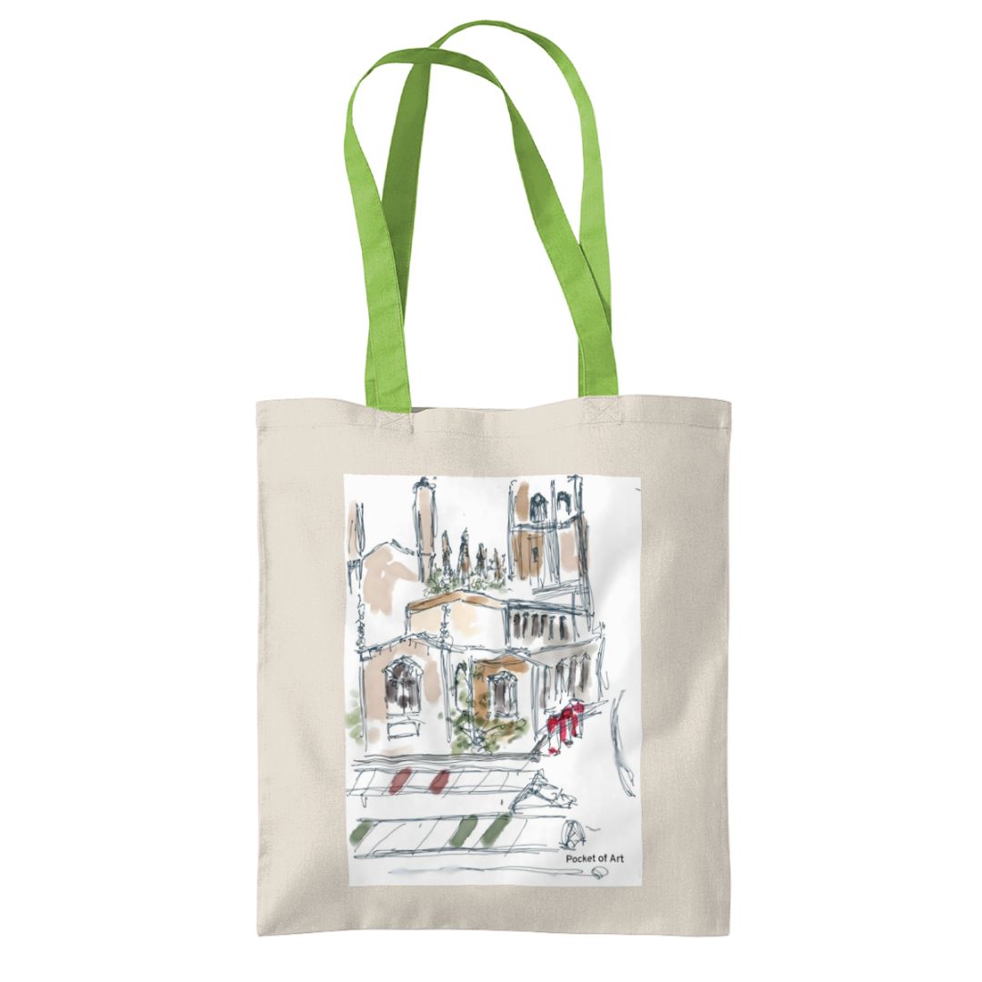 Tote Bag with Great St Mary's Church, Cambridge