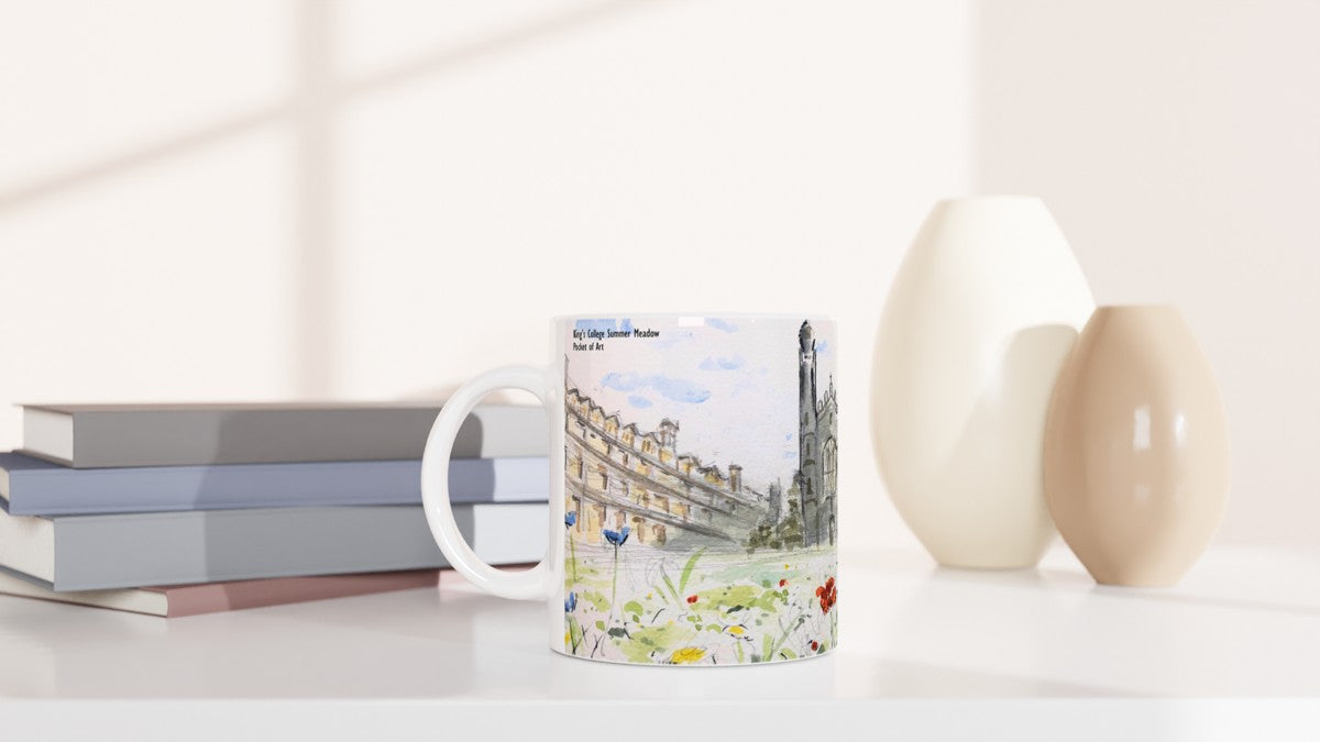 Mug - King's College summer meadow